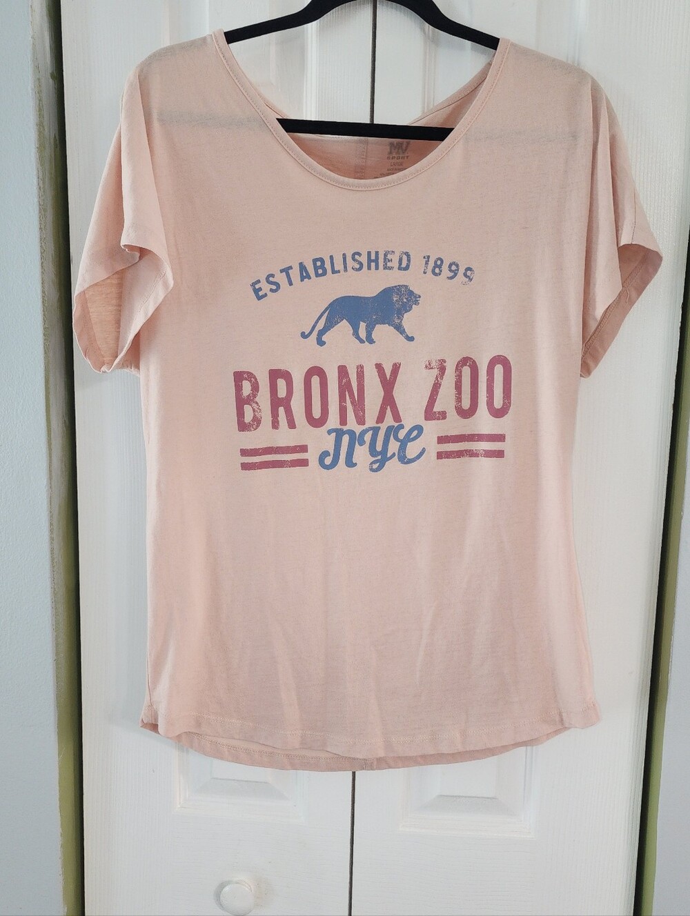 Vintage Distressed Bronx Zoo Lion Graphic Tee - THE BRONX